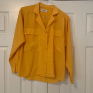 Golden yellow blouse